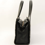 2004 Wild Stitch CC Mark Plate Handbag Black