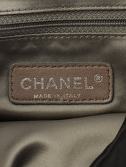 2008年頃製 サテン2.55リボンチェーンショルダーバッグ ブラック