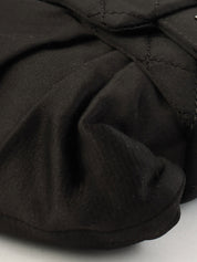 2008年頃製 サテン2.55リボンチェーンショルダーバッグ ブラック