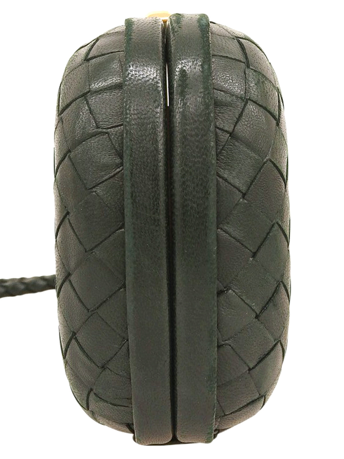 イントレチャートクラッチバッグ ダークグリーン