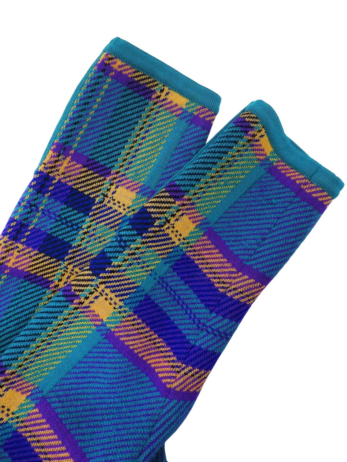 Check Pattern Long Cardigan, Multi