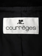 Velour Logo Button Set in Black
