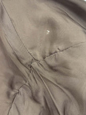 Brown wool design jacket