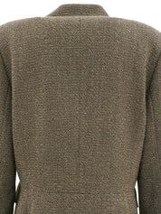 Wool Design Jacket #11 Brown