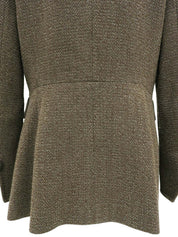 Wool Design Jacket #11 Brown