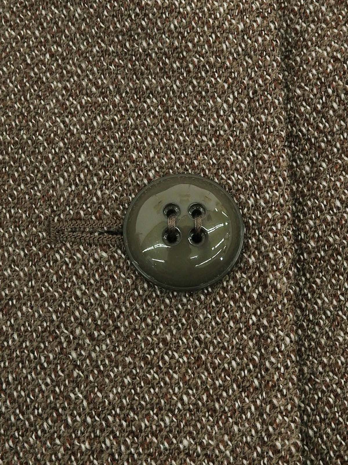 Wool Design Jacket #11 Brown