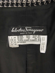 Check Pattern Jacket Black/White