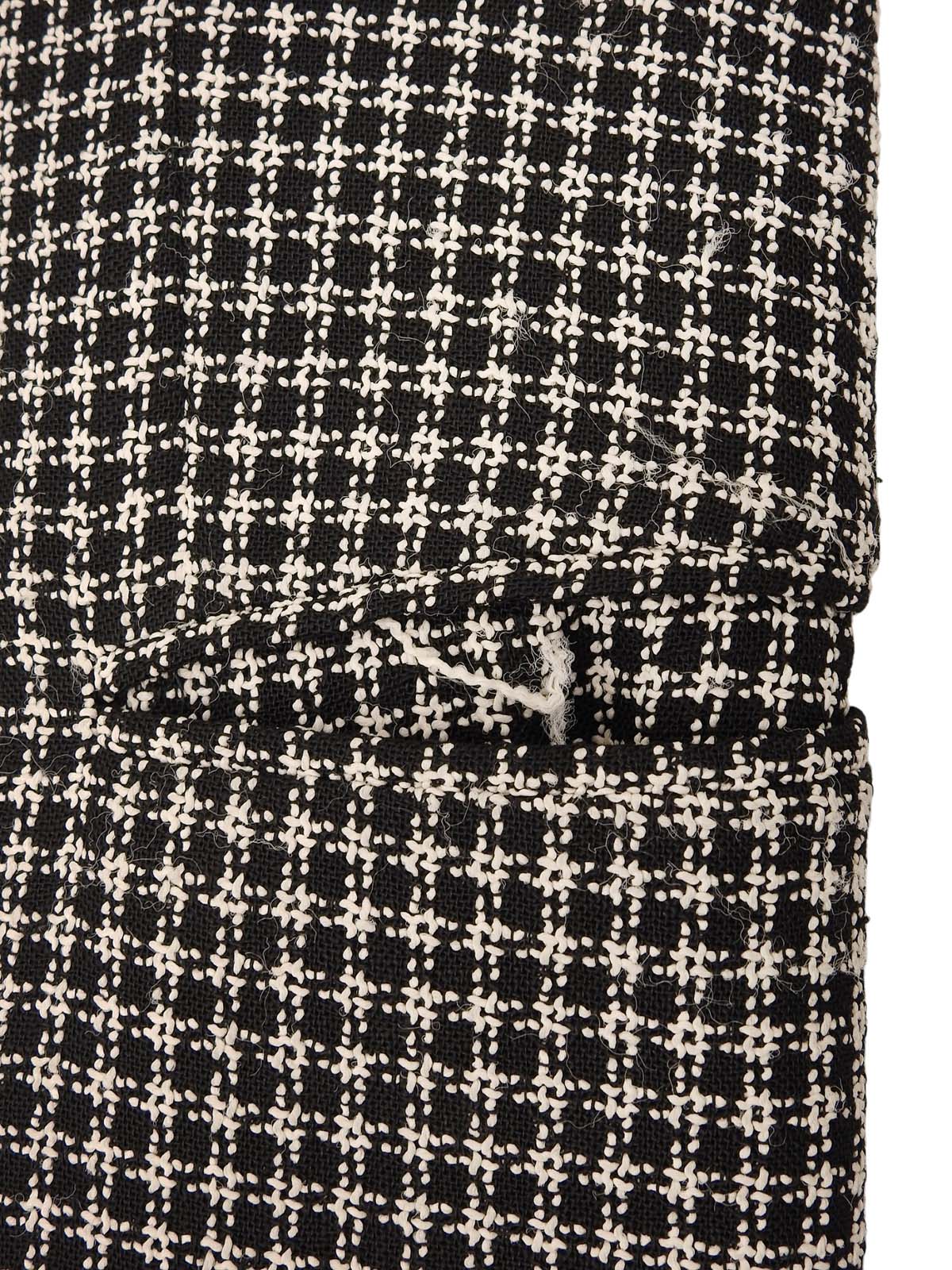 Check Pattern Jacket Black/White