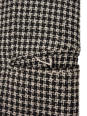 Check Pattern Jacket Black/White