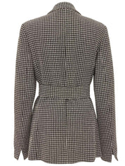 Check Pattern Jacket Black/White