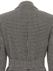 Check Pattern Jacket Black/White