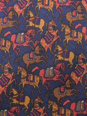 ホースパターンネクタイ ネイビー/マルチ