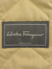 キルティングガンチーニボタンコート ベージュ