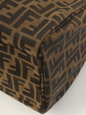 FFズッカパターン2wayバッグ ブラウン/パープル