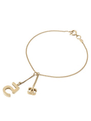 2005 No.5 CC Mark Charm Bracelet Gold