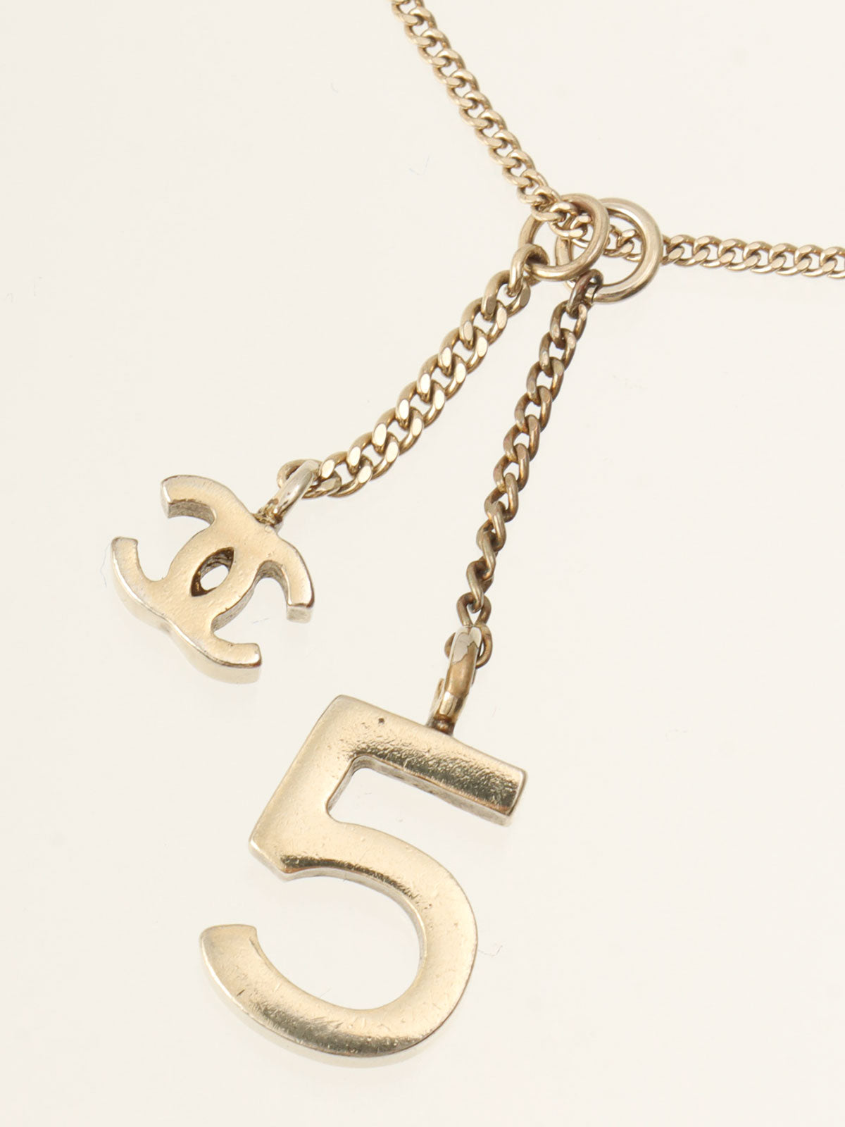 2005 No.5 CC Mark Charm Bracelet Gold