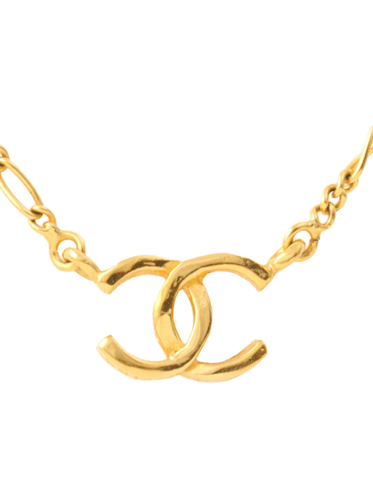 Mini CC Mark Necklace Gold