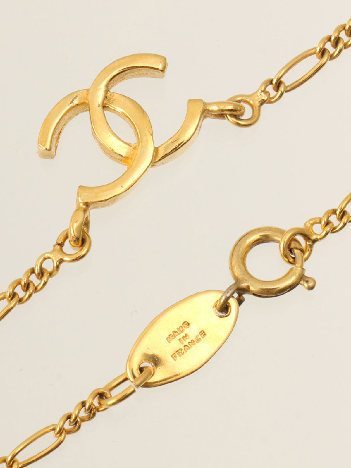 Mini CC Mark Necklace Gold
