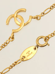 Mini CC Mark Necklace Gold