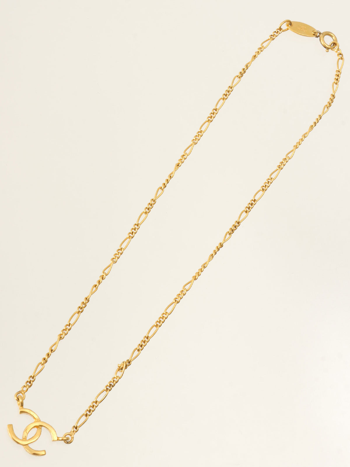 Mini CC Mark Necklace Gold