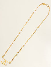Mini CC Mark Necklace Gold