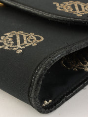 黑色Logo徽标链条包