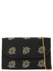 黑色Logo徽标链条包