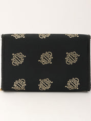 黑色Logo徽标链条包