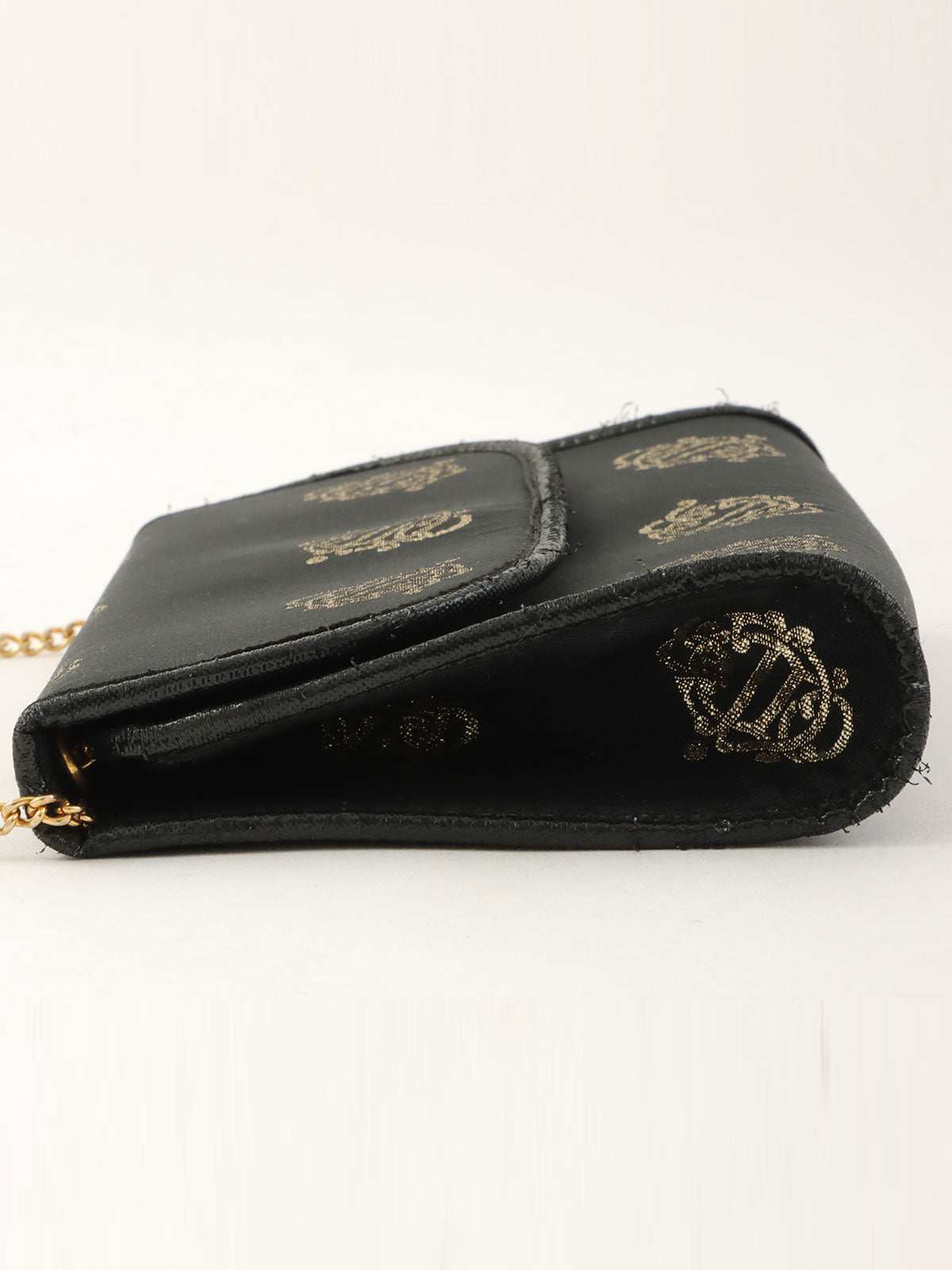 黑色Logo徽标链条包