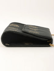 黑色Logo徽标链条包