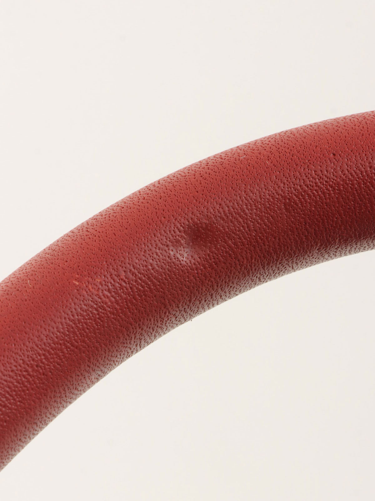 米色/红色帆布 GG 图案手提包