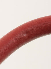 米色/红色帆布 GG 图案手提包