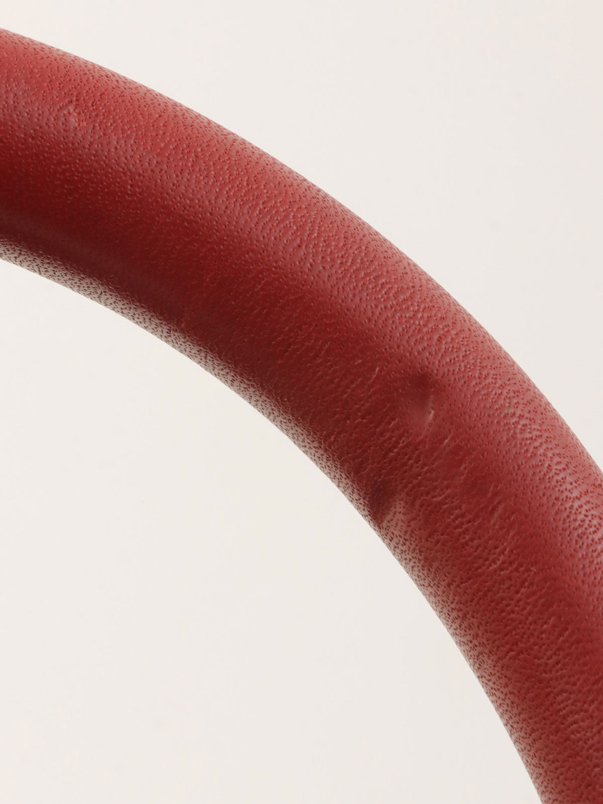 米色/红色帆布 GG 图案手提包