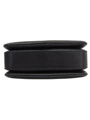 サークルロゴプレートショルダーバッグ ブラック