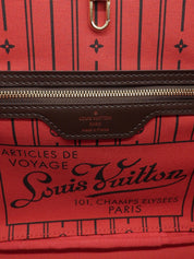 2007 Damier Canvas Neverfull PM Brown