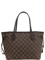 2007 Damier Canvas Neverfull PM Brown
