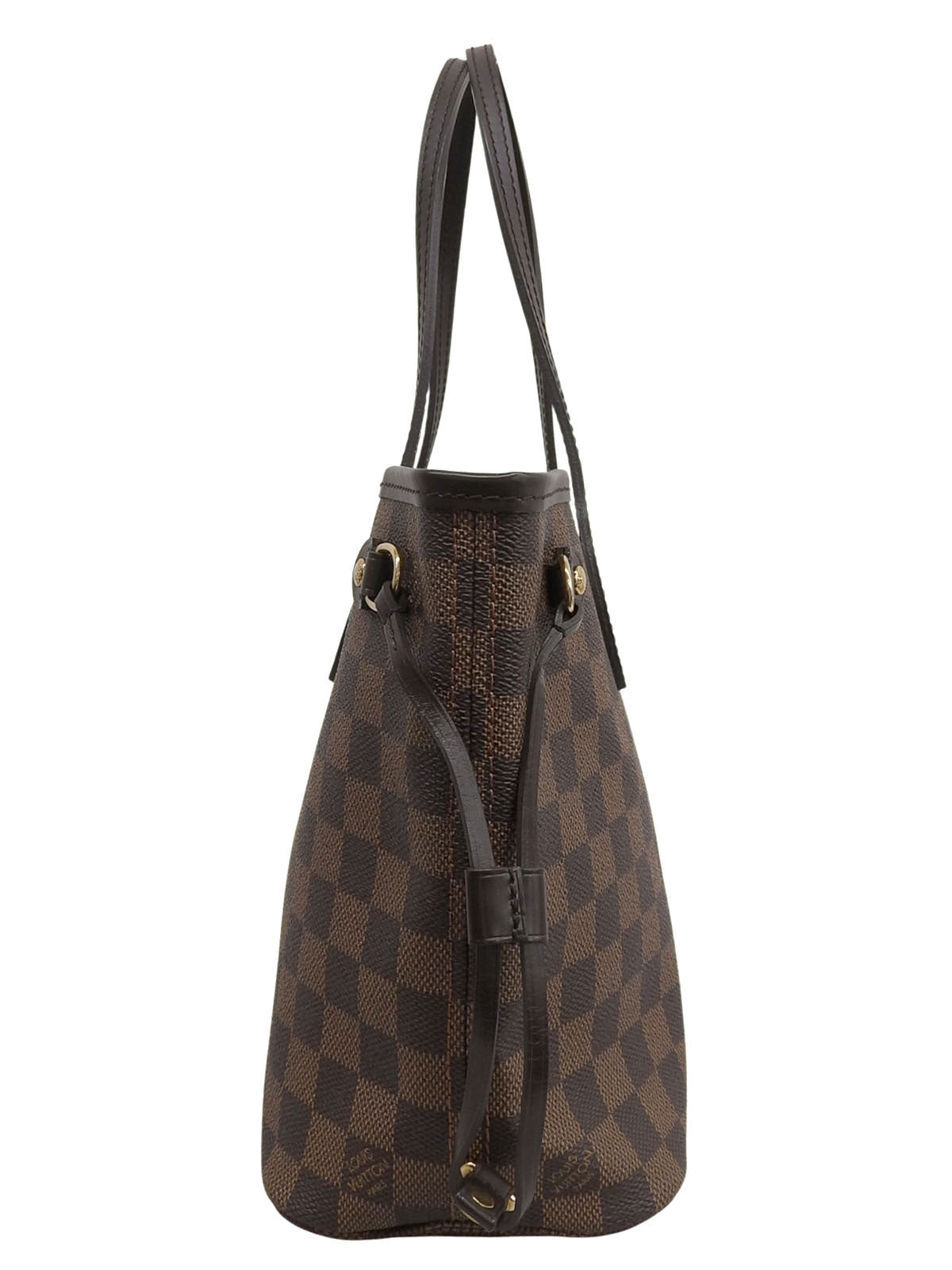2007 Damier Canvas Neverfull PM Brown