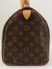 1997 年帆布 Monogram Speedy 30 黑色