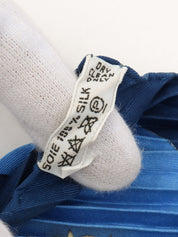 KOSMIMA Pattern Pleated Scarf Blue/Multi