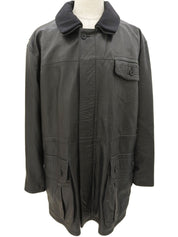 レザージャケット ブラック #48