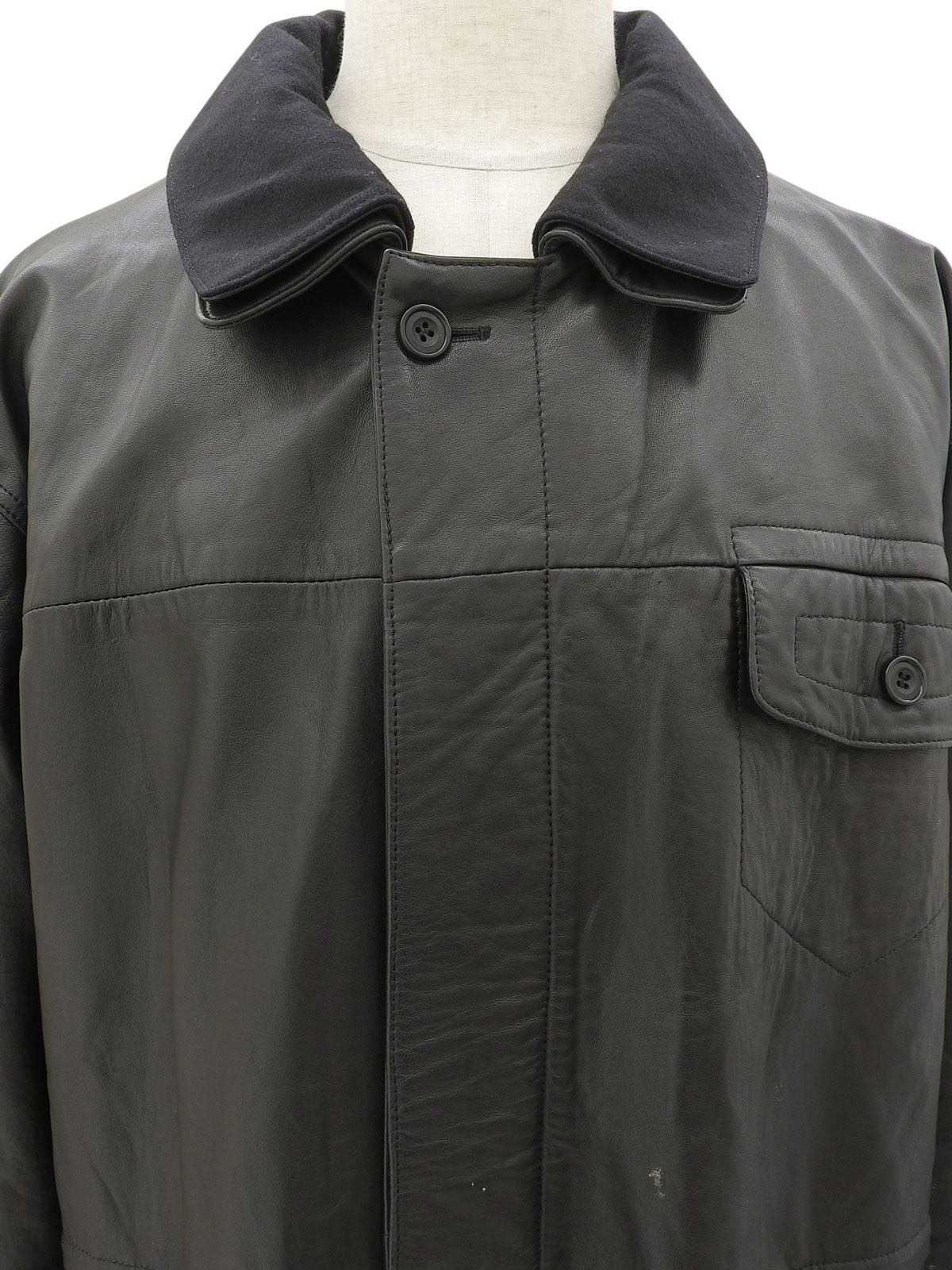 Leather Jacket #48 Black