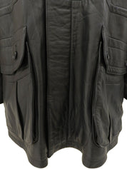 レザージャケット ブラック #48