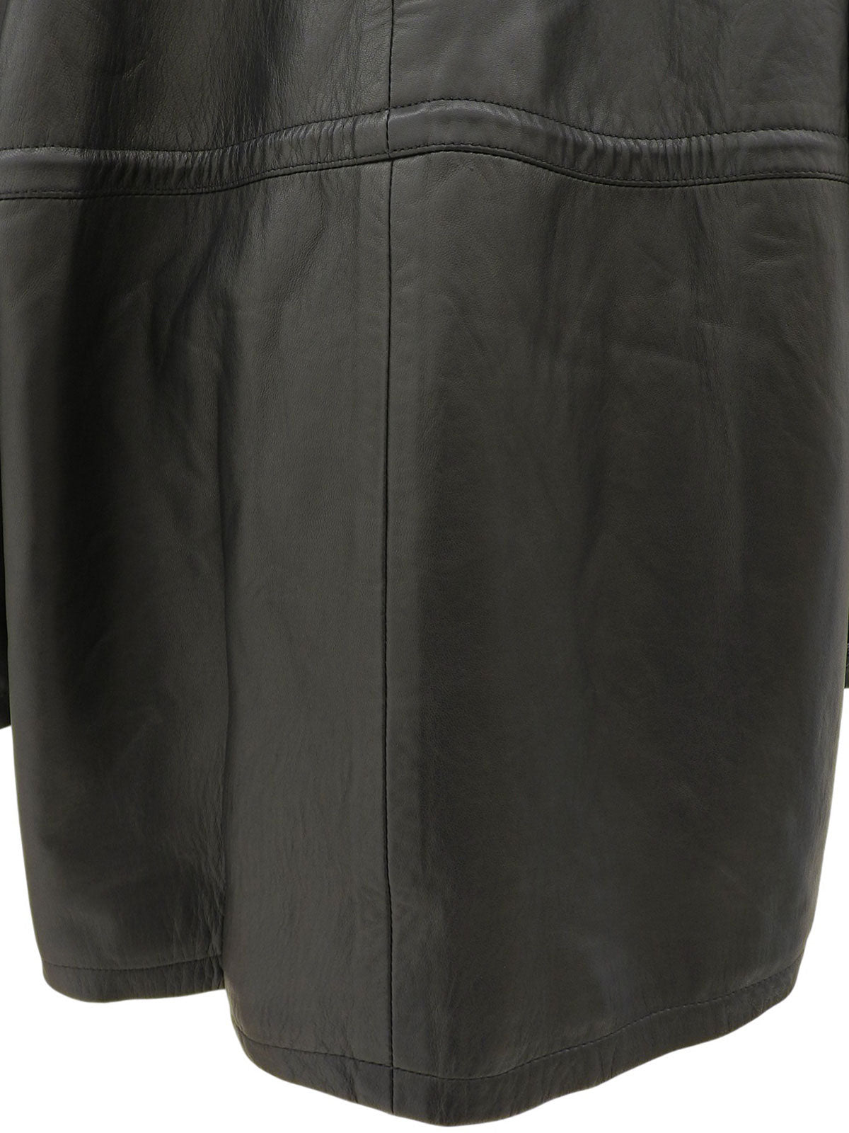 レザージャケット ブラック #48