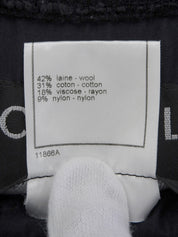 2001年製 ツイードCCマークボタンベスト ネイビー