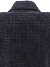 2001年製 ツイードCCマークボタンベスト ネイビー