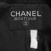Double-breasted Logo Button Setup Black