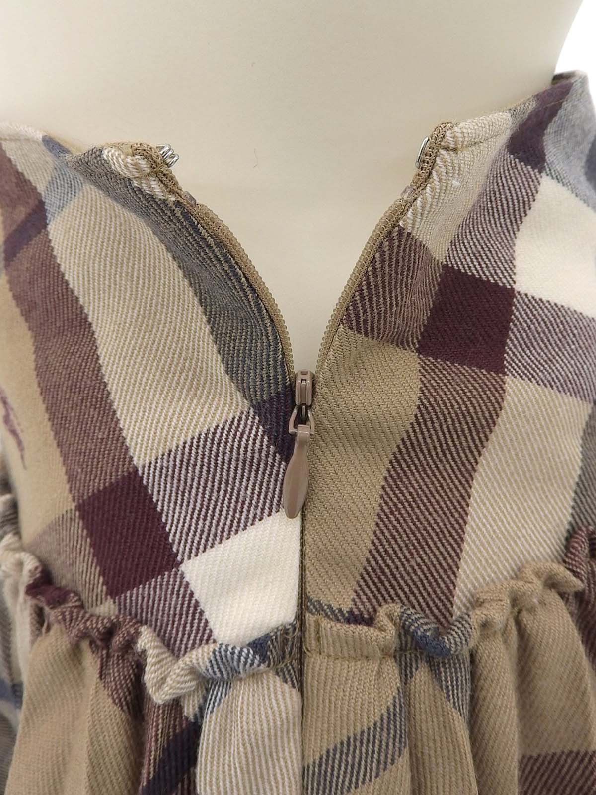 Nova Check Pattern Culottes in Beige