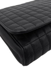 エンブレムマカダムプレート2wayバッグ ブラック