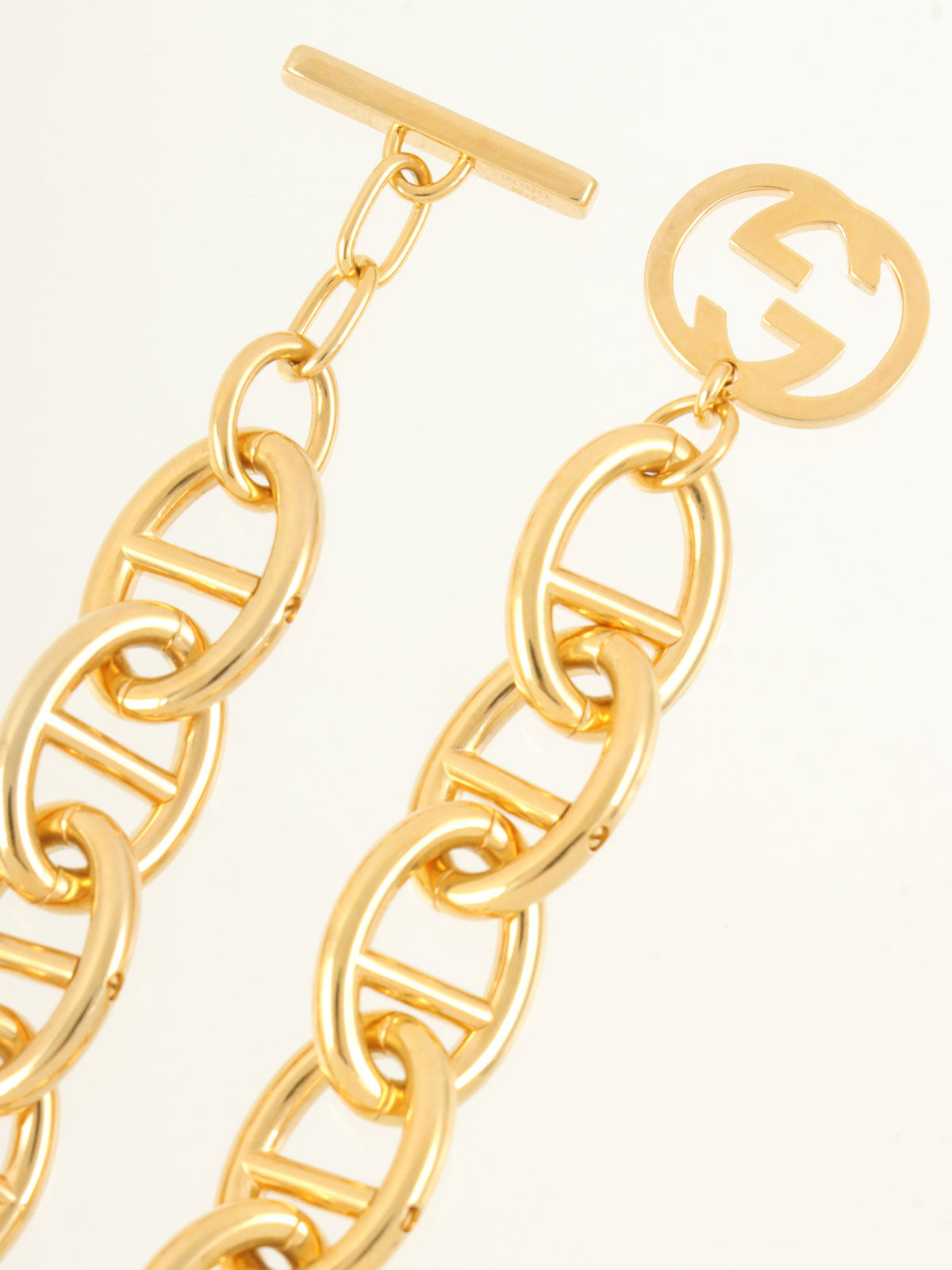 G Charm Watch Gold/White