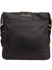 黑色街头时尚单肩包